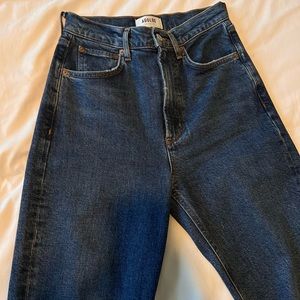 Agolde high rise stovepipe